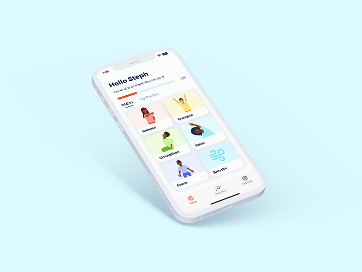 Inpower mindfulness app for developing greater stress resilience, better focus and emotion regulation, and demonstrating mindful leadership at home, work, or school.