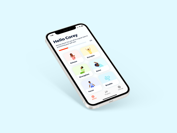 Inpower mindfulness app for developing greater stress resilience, better focus and emotion regulation, and demonstrating mindful leadership at home, work, or school.