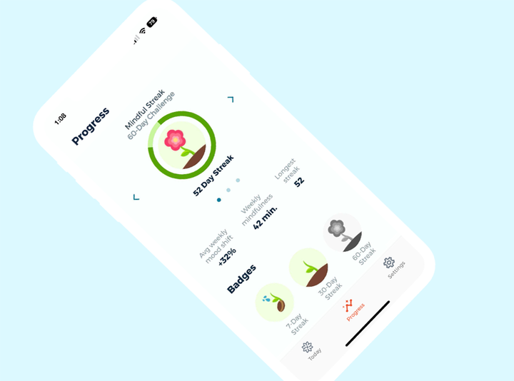 Inpower mindfulness app for developing greater stress resilience, better focus and emotion regulation, and demonstrating mindful leadership at home, work, or school.